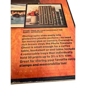 Vintage Sears Photo Treasure Chest - Memory Storage